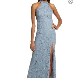 Lulus Dusty Blue Dress